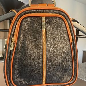 NWOT real leather  VALENTINA backpack